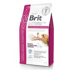 Brit Veterinary Diets GF dog Hypoallergenic Hydrolyzed 2 kg