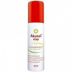 Akutol stop spray (vérzéscsillapító) 60 ml