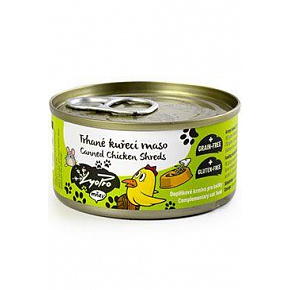 Lyopro Cat konz. Szálas csirkehús 85g