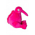 Kutyajáték PLUSH plüss, nyikorgó, rózsaszín 16cm Kiwi