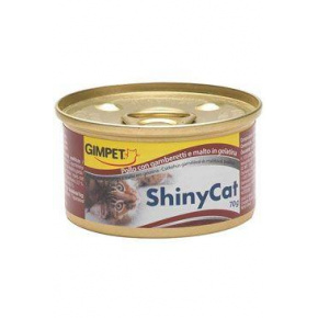 Gimpet macskakonzervek. ShinyCat csirke + garnéla 70g