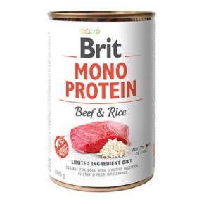 Brit Dog Cons Mono Protein Marhahús és barna rizs 400g