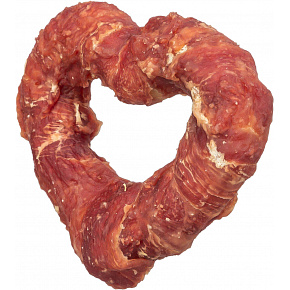 DentaFun Heart, bivaly szív kacsahússal [50 db], 8 cm / 40 g