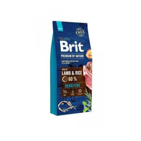 Brit Premium by Nature kutya Sensitive Bárány 15 kg