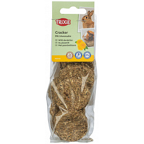 Cracker, sušenky pro hlodavce s pampeliškou, ø 4 cm / 150 g