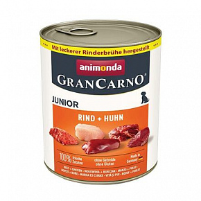 GRANCARNO JUNIOR - marhahús, csirke 800g
