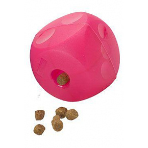 Kutyajáték BUSTER Soft Cube lila 12cm Kutyajáték BUSTER Soft Cube lila 12cm