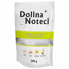 DOLINA NOTECI PREMIUM liba burgonyával kapszula kutyáknak 500 g DOLINA NOTECI PREMIUM liba burgonyával kapszula kutyáknak 500 g