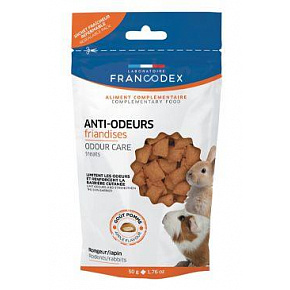 Francodex csemege Odour Care rágcsálóknak 50g