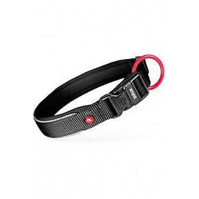 Obojek pes PREMIUM nylon 15mm/25-30cm černá Zolux