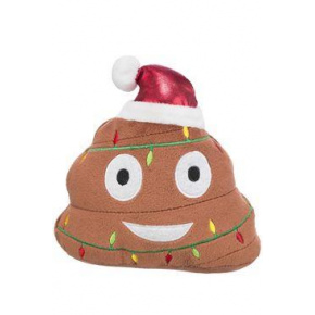 Karácsonyi játék kutya karácsonyi EMOTICON hanggal plüss 17cm