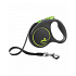 FLEXI Black Design L póráz 5m/50kg zöld