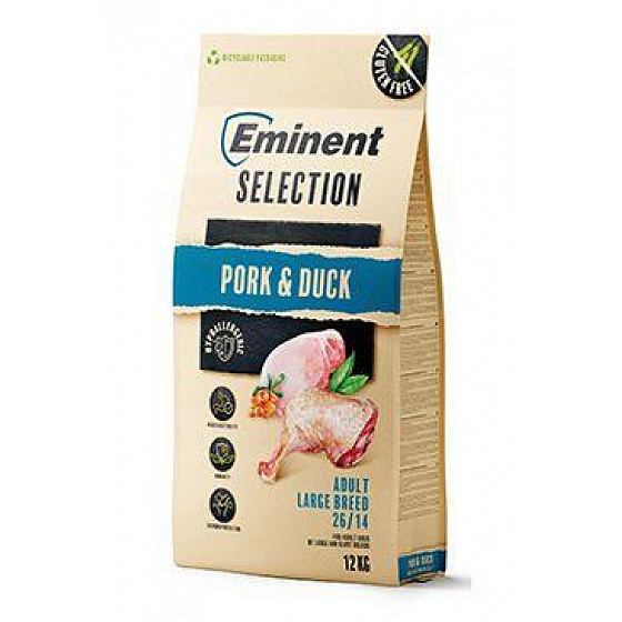 Eminent Dog Selection Adult Large Breed Sertéshús&Kacsa 12kg
