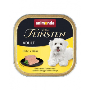 Animonda Vom Feinsten dog ADULT pulyka és sajt bal. 11 x 150 g