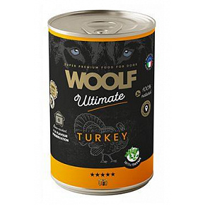 WOOLF Ultimate DogFood konz. Pulyka 400g