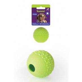 Kutyajáték Aroma Ball, mintás, 6,5cm