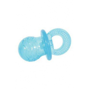 Játék kutya cumi TPR POP PACIFIER 7cm türkiz Zolux játékkutyáknak