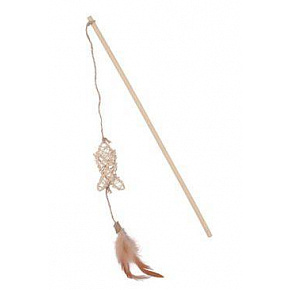 Játék macska rúd ETHICAT RATTAN halak Zolux