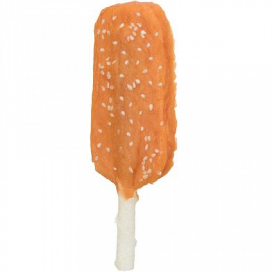 DentaFun Chicken Pop, csirkés nyalóka szezámmal, 12 cm/46 g 1 darab