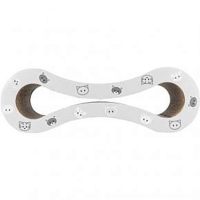 MIMI kaparó hullám, 48 x 16 x 22 cm, szürke MIMI kaparó hullám, 48 x 16 x 22 cm, szürke