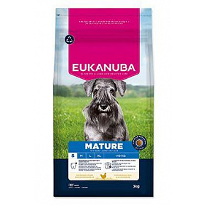 Eukanuba Dog Mature Small friss csirkében gazdag 3kg