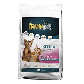 IRONpet Macska Kölyök Marha 12kg