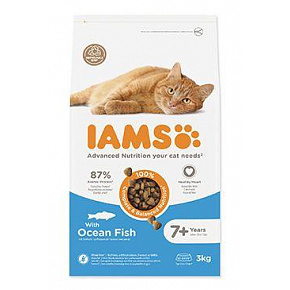 Iams Macska Senior Tengeri Hal 3kg