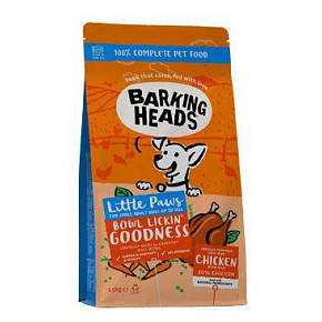 BARKING HEADS Kis Mancsok Tál Nyalóka Jó Csaj 1,5kg BARKING HEADS Kis Mancsok Tál Nyalóka Jó Csaj 1,5kg
