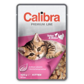 Calibra Cat pocket Premium Kitten pulyka és csirke100g