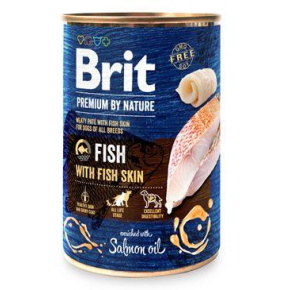 Brit Premium Dog by Nature hal és halbőr 400g