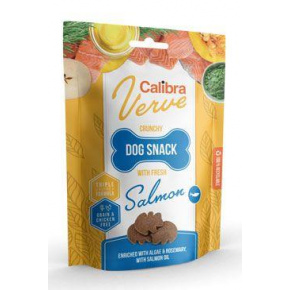 Calibra Dog Verve ropogós snack friss lazac 150g