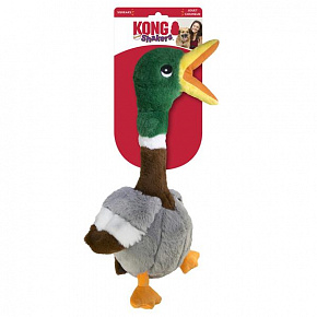 Kong Dog Shakers Honkers Duck Játék sípolóval L poliészter