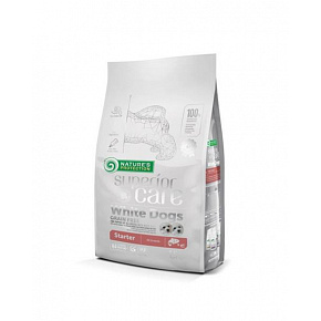 Natures P Superior care fehér kutyakölykök starter minden fajta lazac 1,5 kg