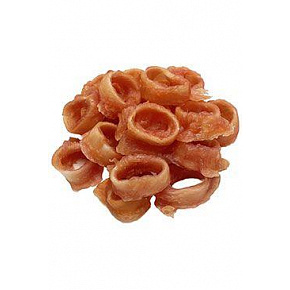 Csemege tőkehal karikák csirkehússal lágy 230g Csemege tőkehal karikák csirkehússal lágy 230g