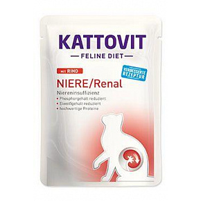 Kattovit Cat Renal marhahús zseb 85g