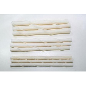 Lazac lazac fehér sodrott rúd 12 cm x 9-10 mm, 100 db