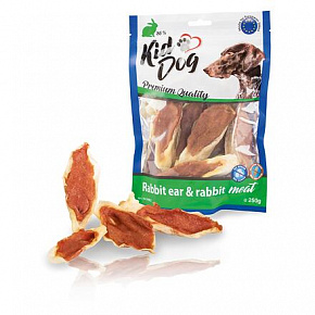 KIDDOG nyúlfül töltött nyúlhússal 250 g