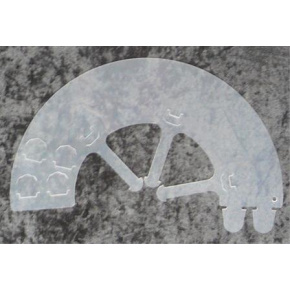 Clic védőgallér átlátszó 40 cm