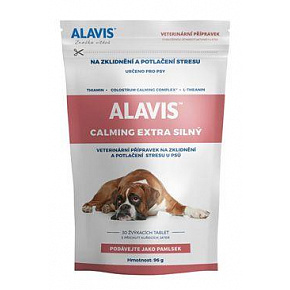 Alavis Calming Extra Strong kutyák számára 96g 30tbl