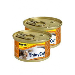 Gimpet macskakonzervek. ShinyCat csirke + papaya 2x70g