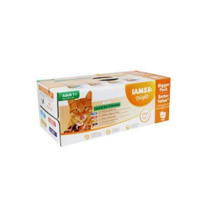 Iams Cat mix hús zselében multipack 4080g