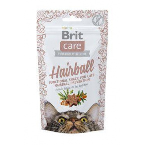 Brit Care Cat Snack szőrgombóc 50g