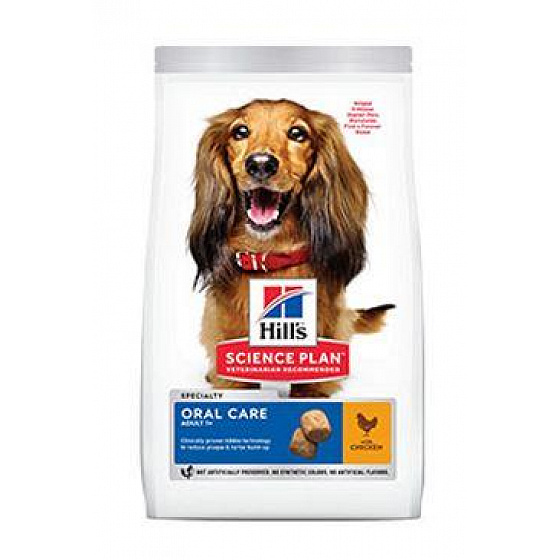 Hill konzervdoboza. SP Oral Care Adult Medium csirke 2 kg