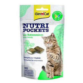 GimCat Nutri Pockets macskamentával 60g