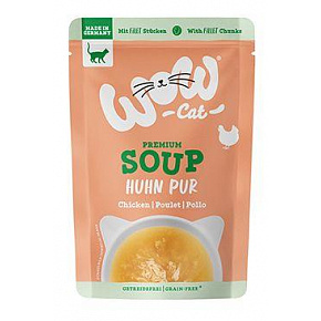 WOW Cat tasak Adult Soup csirkeleves 40g