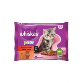 Whiskas kapszula. Core Junior osztály. kiválasztás 4x85g