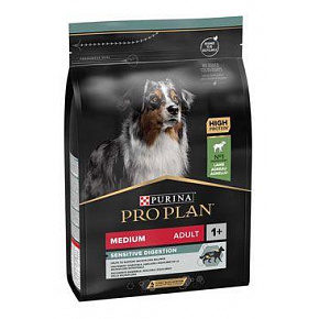 ProPlan Dog Adult Medium Optidigest bárány 3kg ProPlan Dog Adult Medium Optidigest bárány 3kg