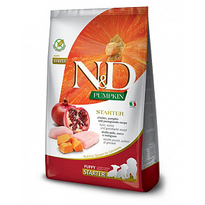 N&D Pumpkin DOG Puppy Starter csirke és gránátalma 800g N&D Pumpkin DOG Puppy Starter csirke és gránátalma 800g
