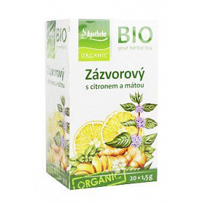 Apotheke BIO gyömbér tea naranccsal 20x1,5g