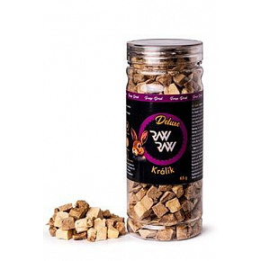 Raw Raw poch. Deluxe mrazem sušený Králík 65g